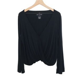 American Eagle Outfitters Soft & Sexy Black Top